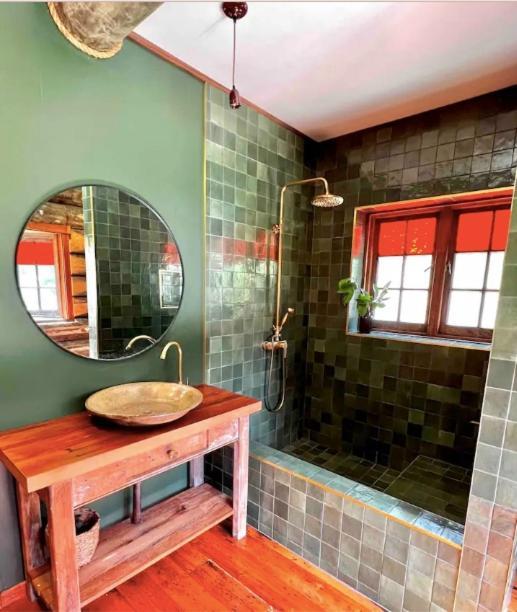 Coromandel Secluded Log Cabin Retreat Hikuai 外观 照片