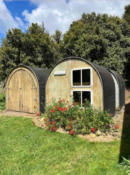 Coromandel Secluded Log Cabin Retreat Hikuai 外观 照片